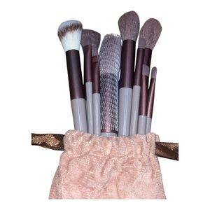 13-Piece Makeup Brush Set with Pouch